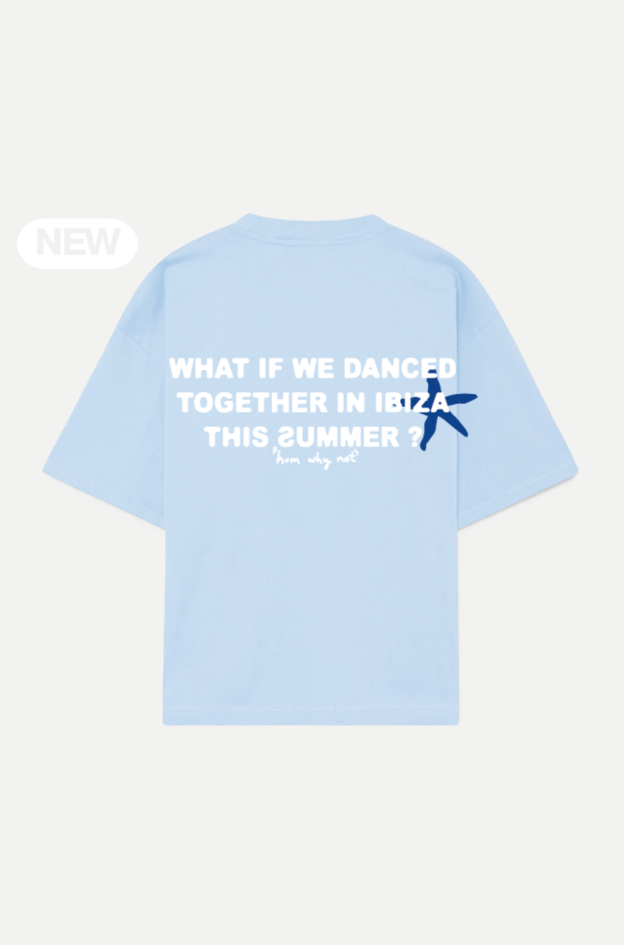 IBIZA TEE BLEU CIEL
