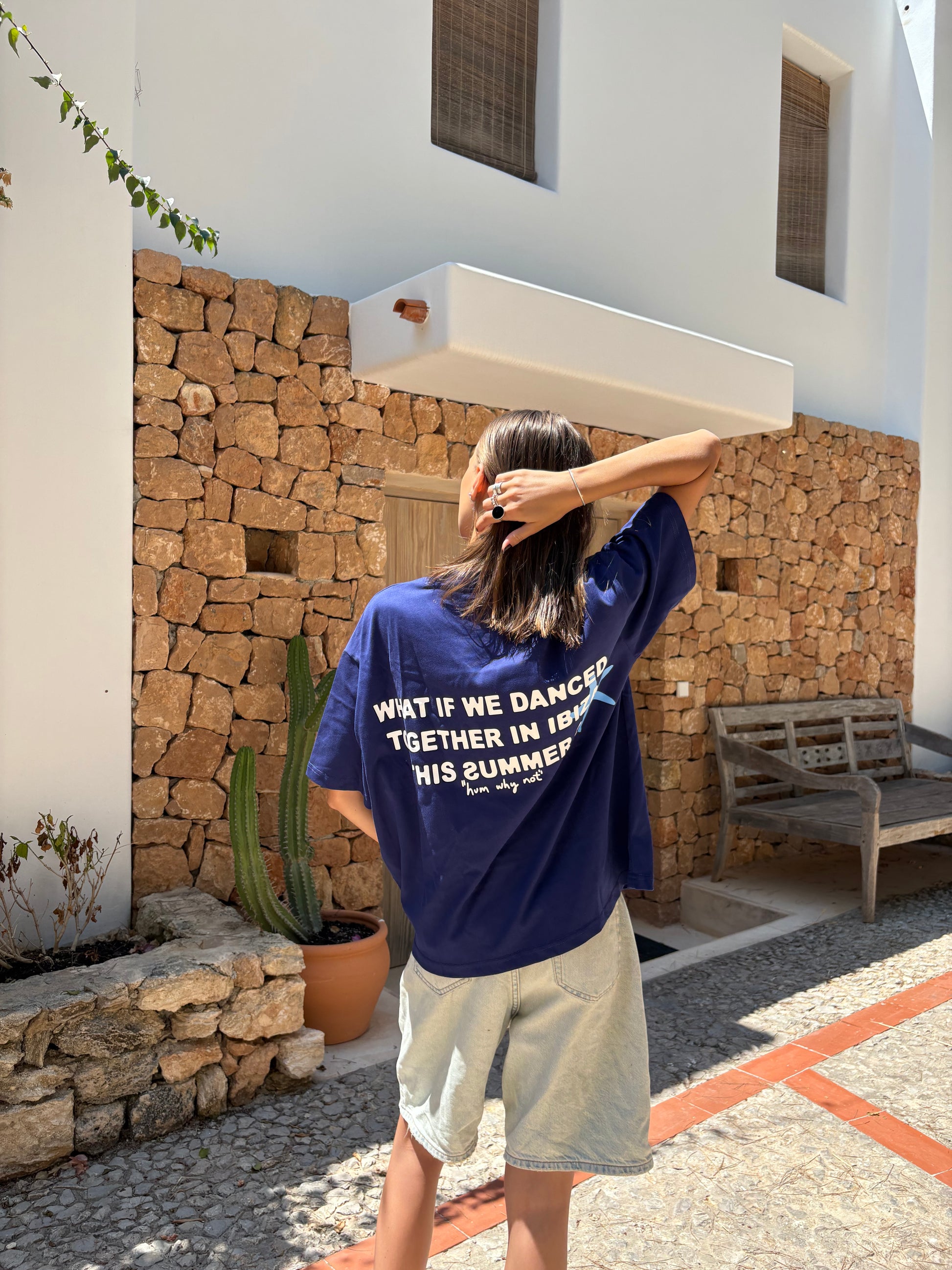 IBIZA TEE BLEU MARINE