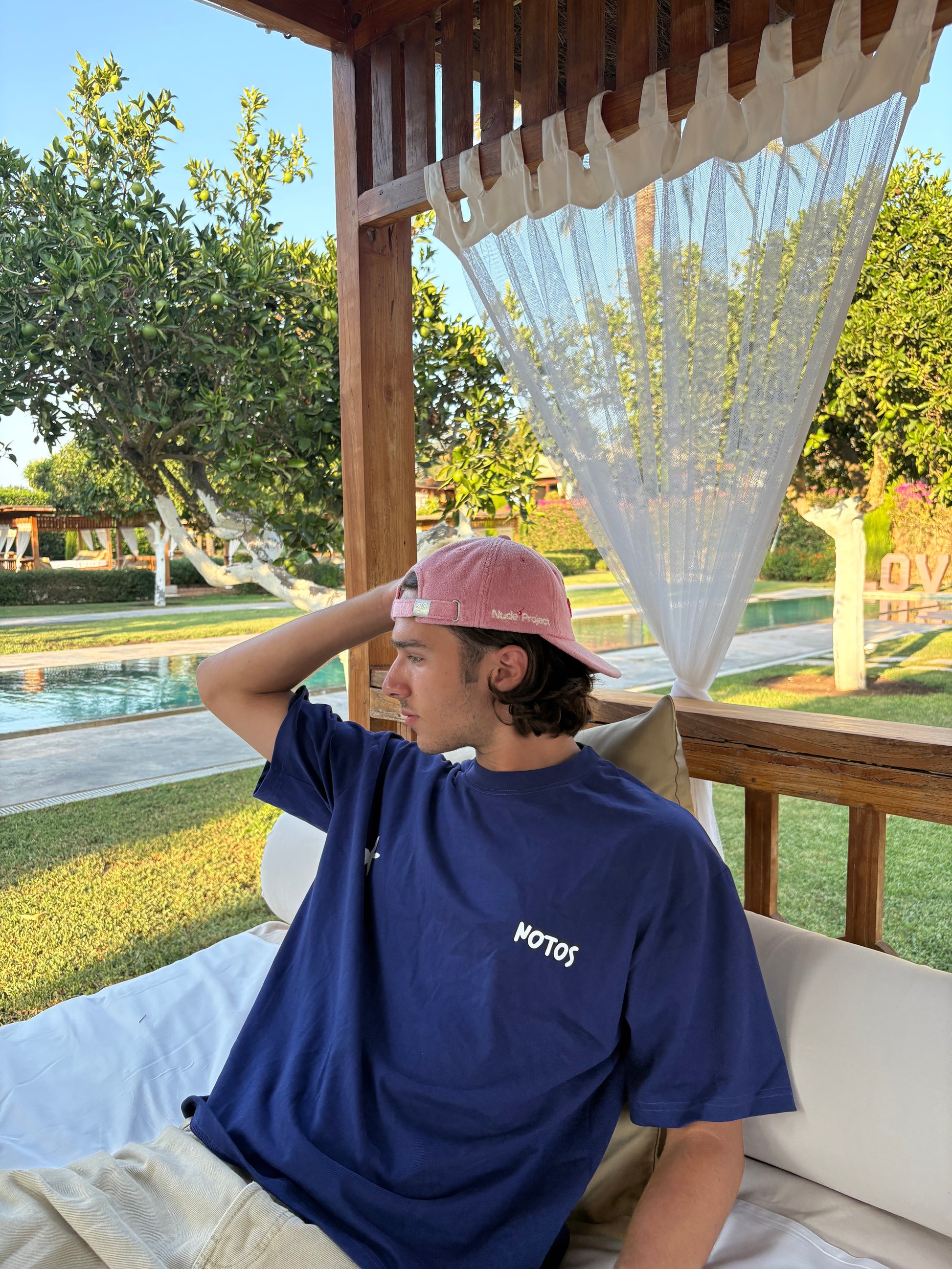 IBIZA TEE BLEU MARINE