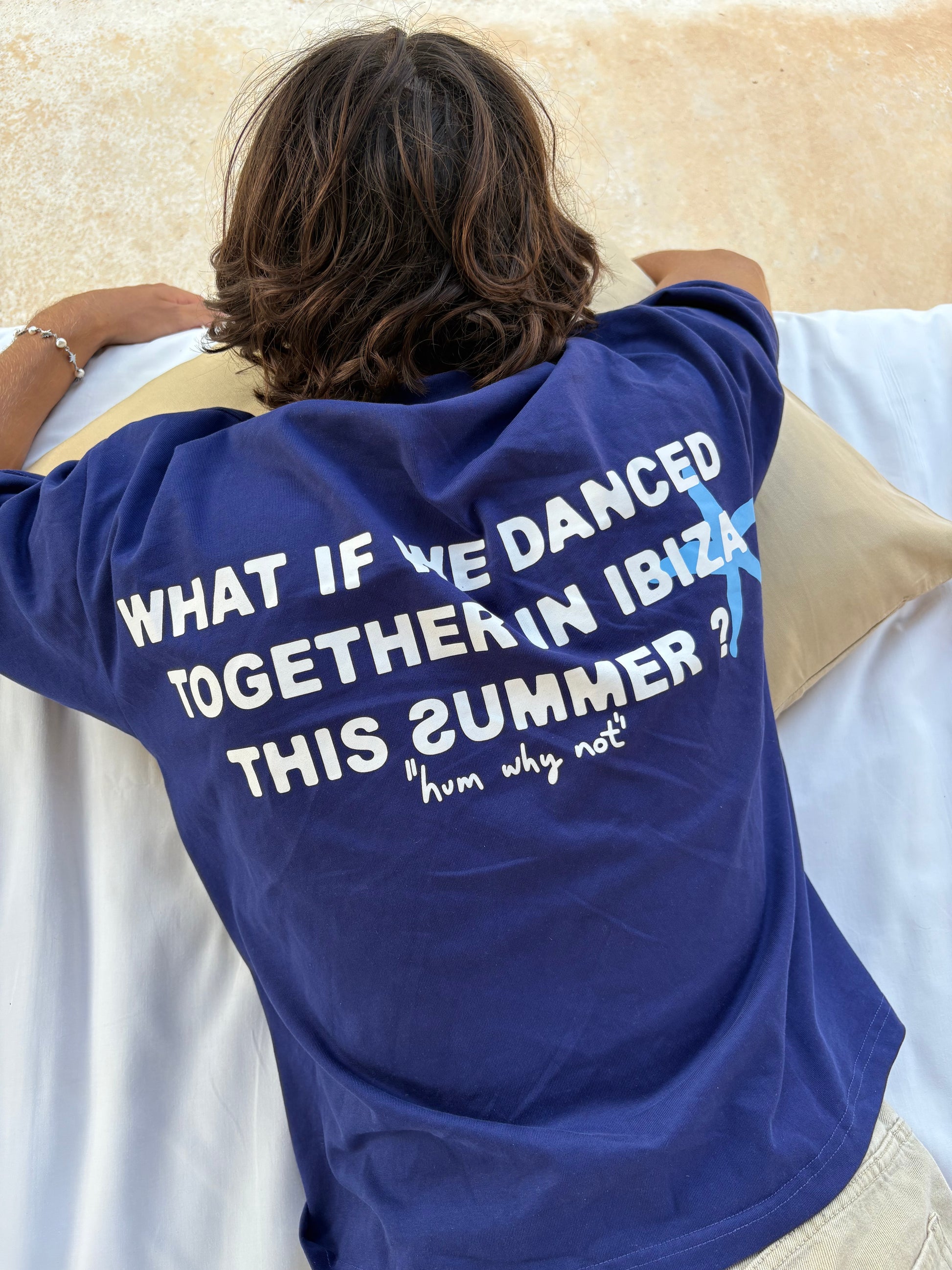 IBIZA TEE BLEU MARINE