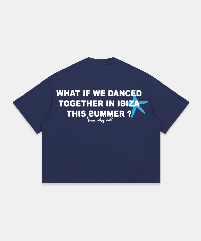 IBIZA TEE BLEU MARINE