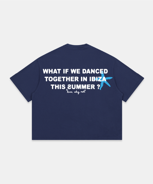 IBIZA TEE BLEU MARINE