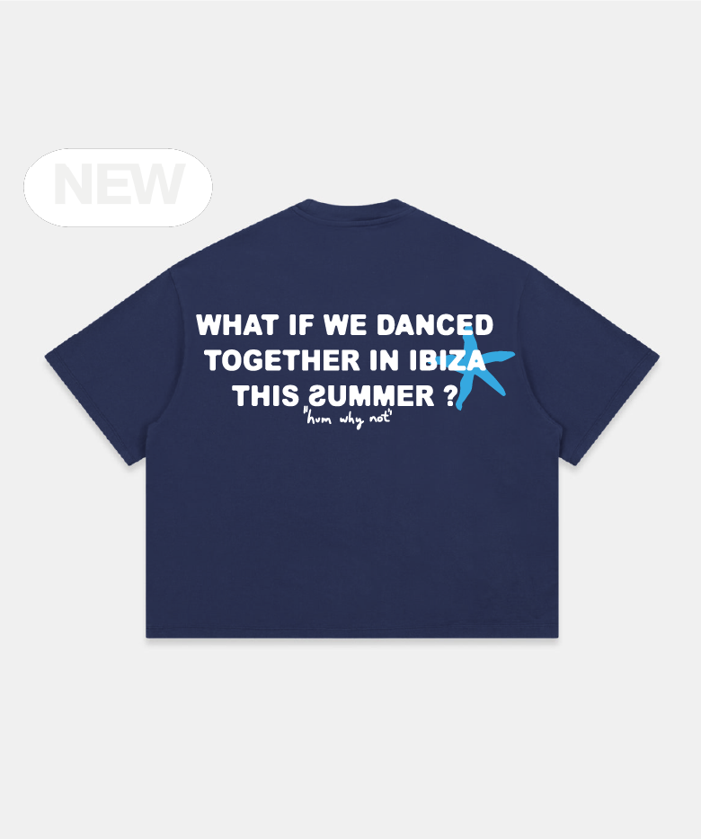 IBIZA TEE BLEU MARINE